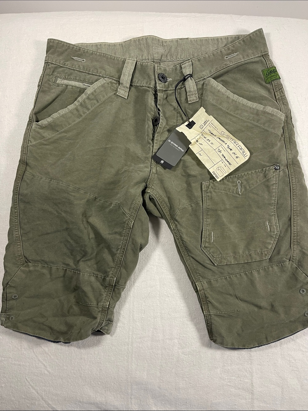 G-Star Military Olive Cargo Shorts